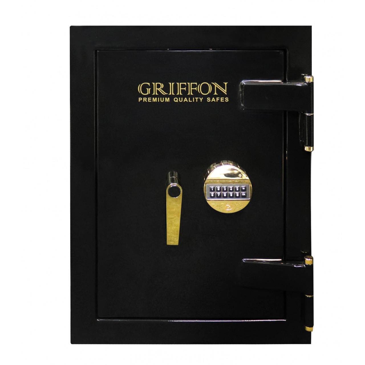 Сейф вогнезломостійкий Griffon CLE II.68.E BLACK GOLD - фото 2