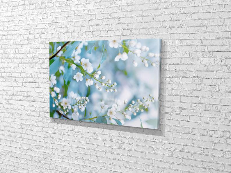 Картина для интерьера Цветение вишни 120x80 см (646)