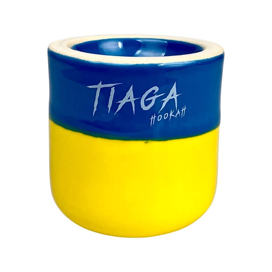 Чаша Tiaga Hookah Blue Yellow (3390)
