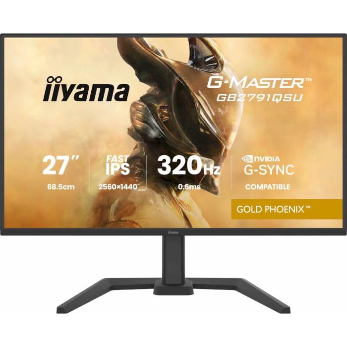 Монитор игровой Iiyama G-Master GB2791QSU-B1 Gold Phoenix Black (32534529)