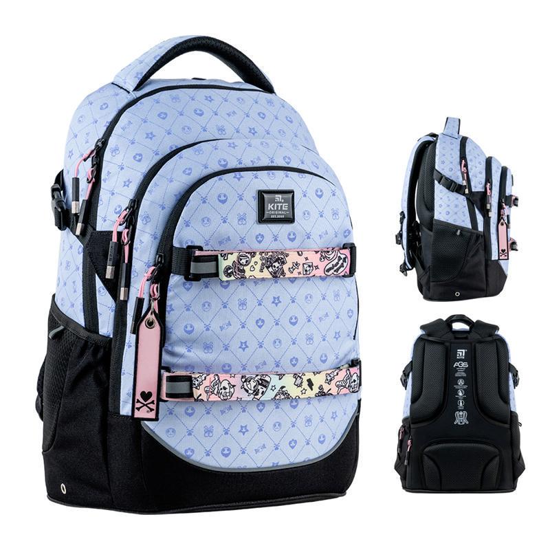 Рюкзак KITE Education teens tokidoki 42x29x20 см 17 л Бузковий (TK24-727M) - фото 5