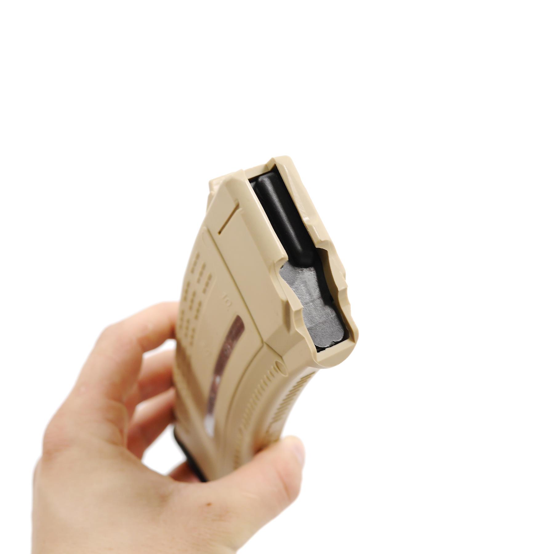 Высокопрочный Магазин АК 5.45 коробчатый, рожок АК калибр 5.45 с окном для контроля количества заряда патронов Kubas Цвет Койот - фото 5 Высокопрочный Магазин АК 5.45 коробчатый, рожок АК калибр 5.45 с окном для контроля количества заряда патронов Kubas Цвет Койот - фото 5