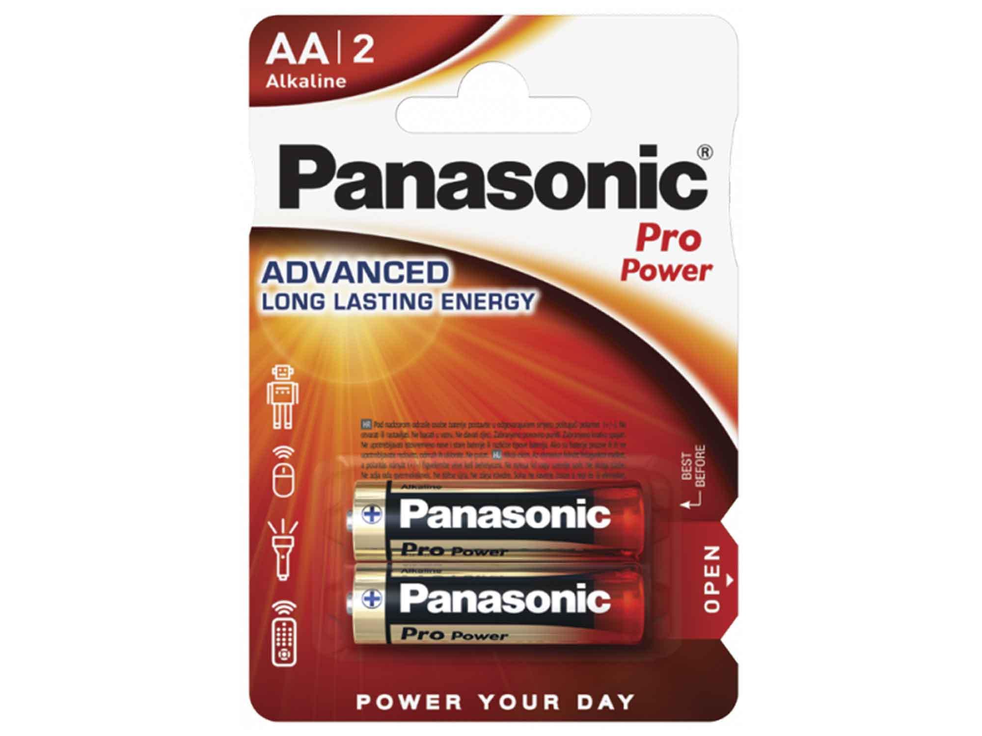 Батарейка Panasonic Pro Power АА LR6XEG/2BP 1,5В 2 шт. (11401485)