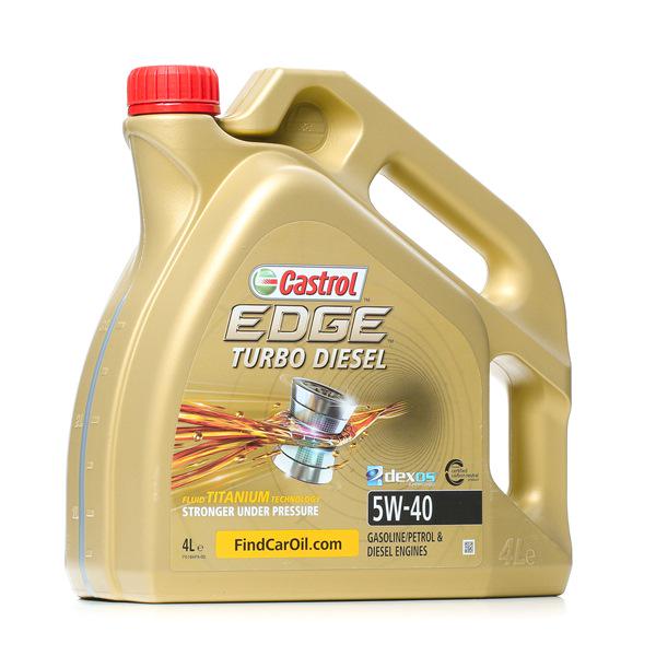 Моторна олива Castrol Edge Turbo Diesel 5W-40 4 л - фото 1