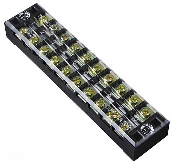 Колодка клеммная в корпусе АСКО-Укрем TB2510 10P 25A 600V (A0130050011) Колодка клеммная в корпусе АСКО-Укрем TB2510 10P 25A 600V (A0130050011)