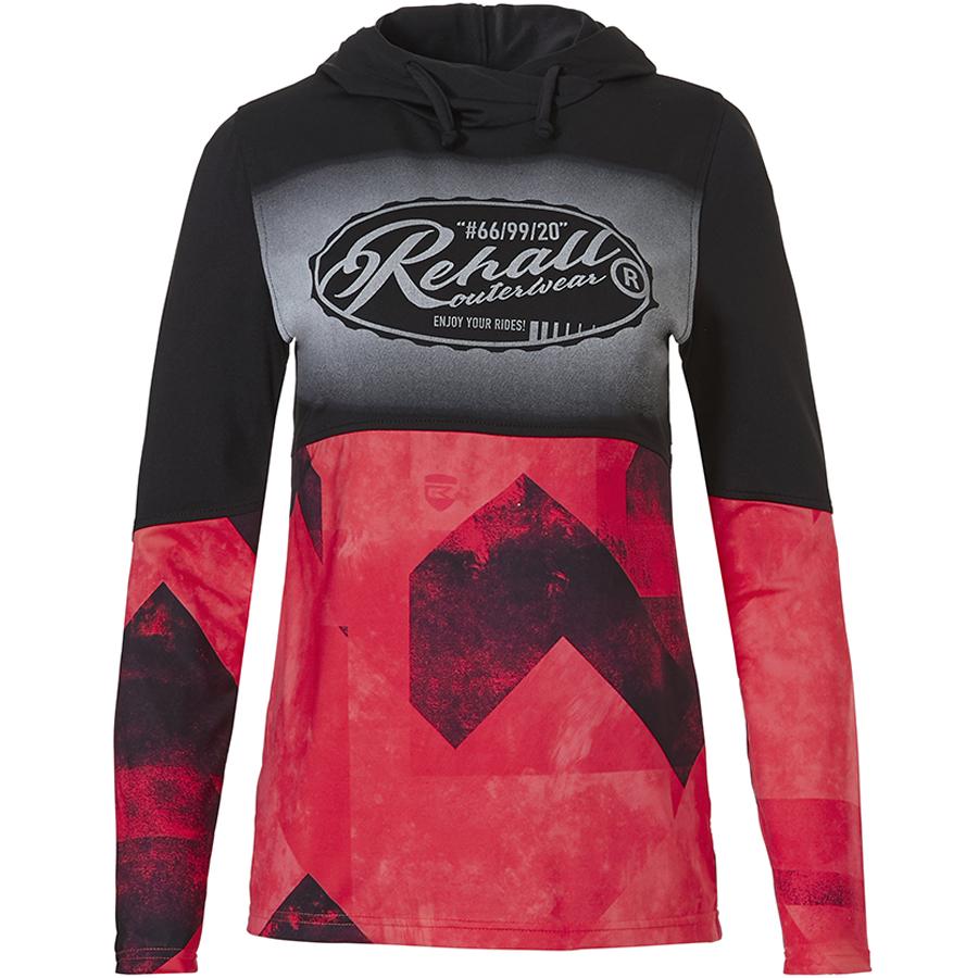Реглан Rehall Yara W graphic mountains L Red/Pink