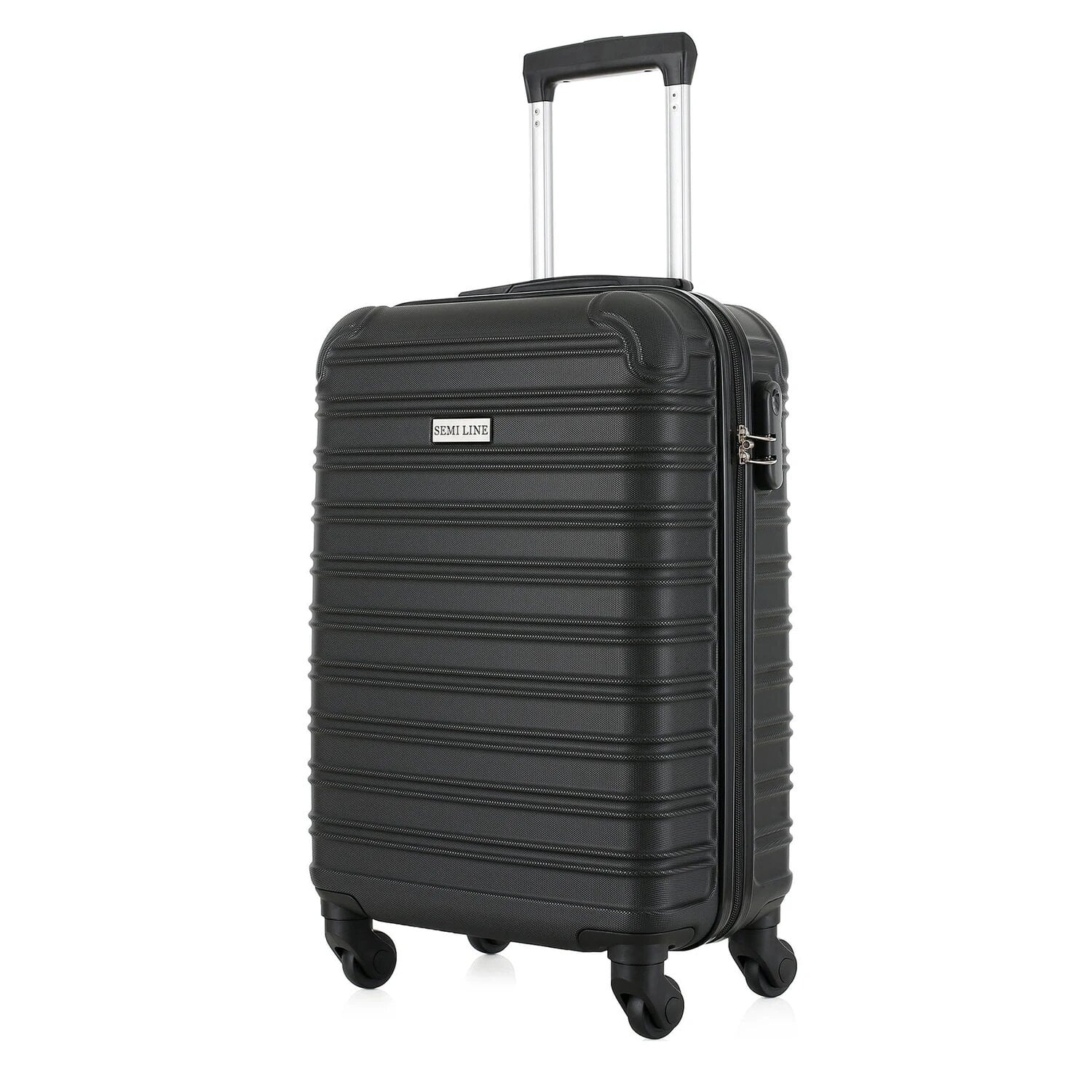 Чемодан ABS-пластик 20" Черный (DAS303424)