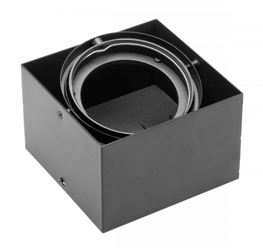 Светильник точечный Gtv Pireo Op-piren1-20 квадратный одиночный Черный