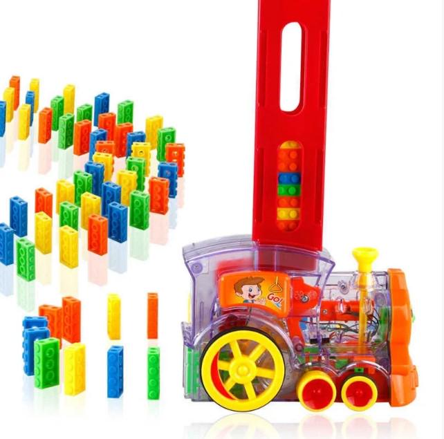 Игрушечная машинка конструктор Domino Happy Truck 60 деталей с подсветкой и звуками (14284662) - фото 6 Игрушечная машинка конструктор Domino Happy Truck 60 деталей с подсветкой и звуками (14284662) - фото 6