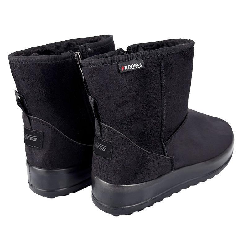 Угги женские велюровые 30513-1 p. 37 23,5-24 см Черный - фото 4 Угги женские велюровые 30513-1 p. 37 23,5-24 см Черный - фото 4