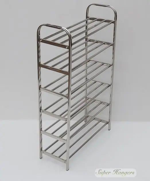 Полка для обуви Shoe Rack MPR6 металлическая на 6 ярусов 96х60х23 см (opt-13691)