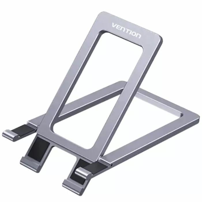 Держатель для телефона настольный Vention Portable Cell Phone Stand Holder for Desk aluminum alloy Grey (KCZH0)