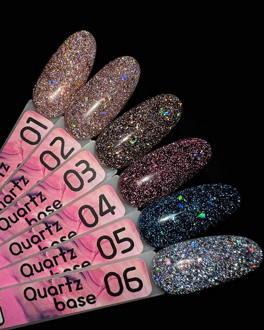 База для гель-лаку Toki Toki Quartz Base QR04 5 мл (2474750421) - фото 4 База для гель-лаку Toki Toki Quartz Base QR04 5 мл (2474750421) - фото 4