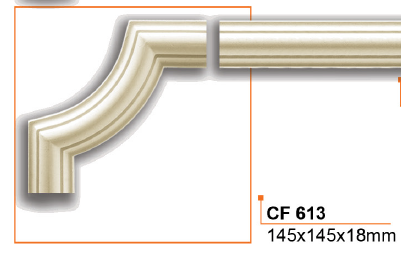 Элемент угловой Gaudi Decor CF613 - фото 2