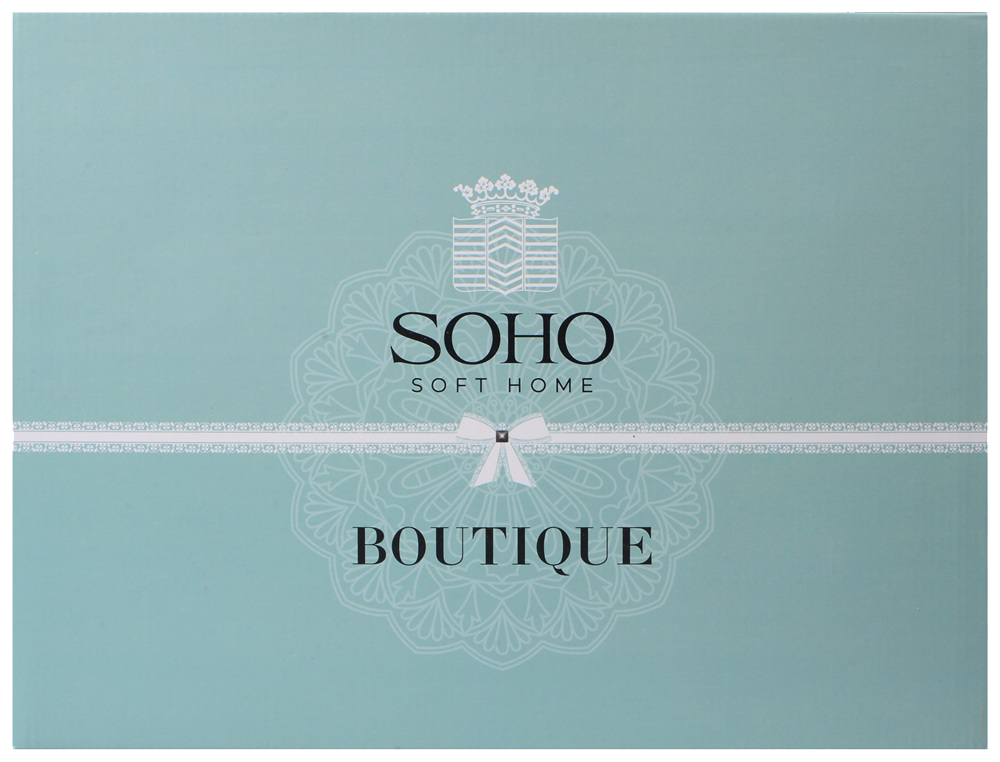 Комплект постельного белья Soho Евро Boutique 200x230 см Butterfly Chiffon (UG-A130103) - фото 4