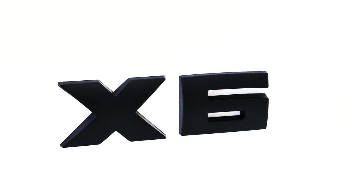 Емблема X6 BMW Matt black (2822057903)