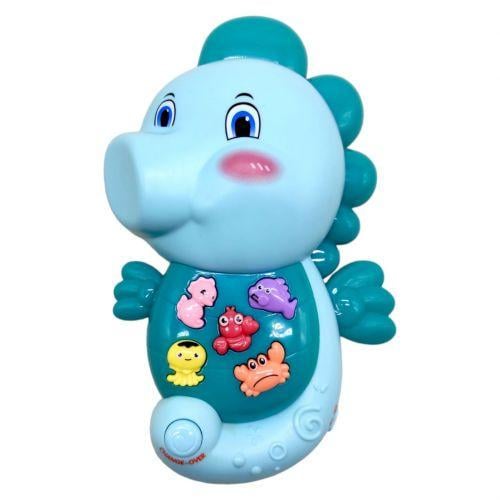 Интерактивная игрушка MIC Морской конек Бирюзовый (235417)