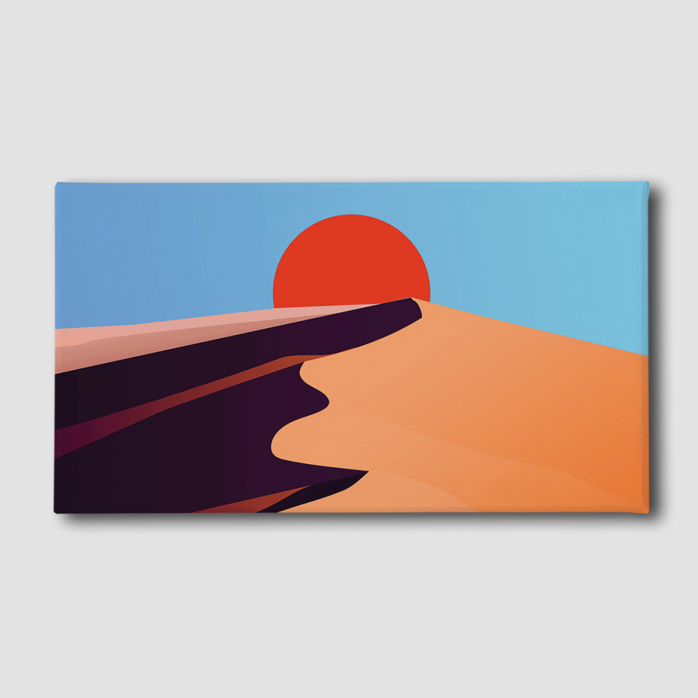 Картина Malevich Store Жара 30x60 см (K0019)
