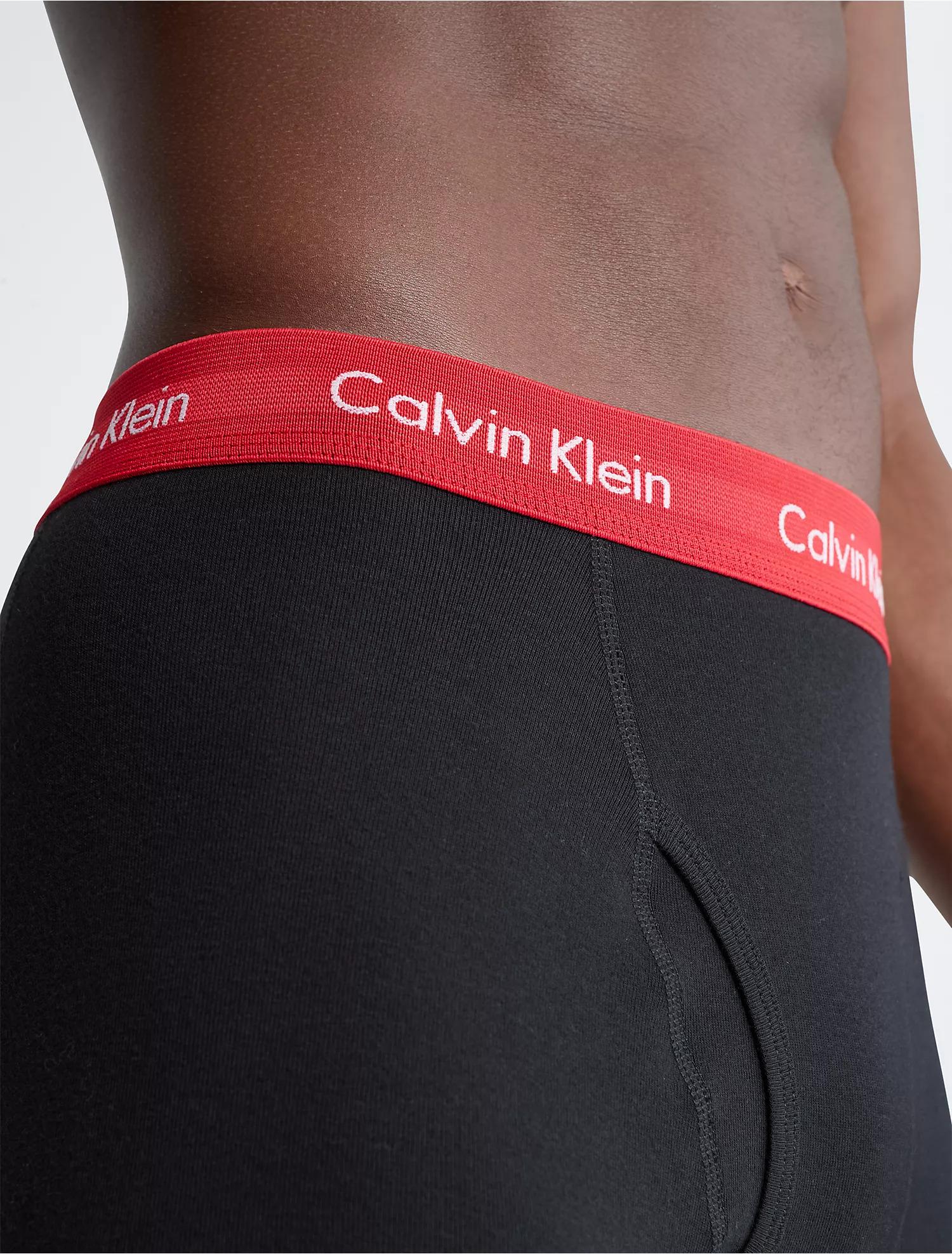 Набор трусов боксеры Calvin Klein M 5 шт. Черный (CK-085) - фото 4