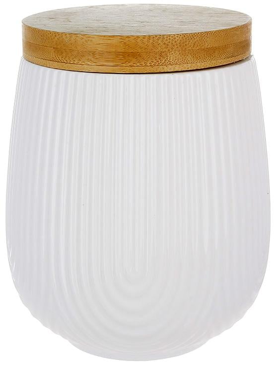 Банка Nouvelle для сипучих продуктів з бамбуковою кришкою 900 мл