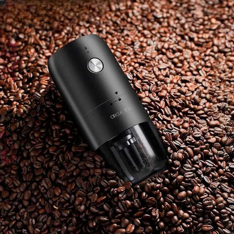 Кавомолка бездротова Circle Joy Electric Coffee Grinder CJ-EG07 Black (2766823403) - фото 4 Кавомолка бездротова Circle Joy Electric Coffee Grinder CJ-EG07 Black (2766823403) - фото 4