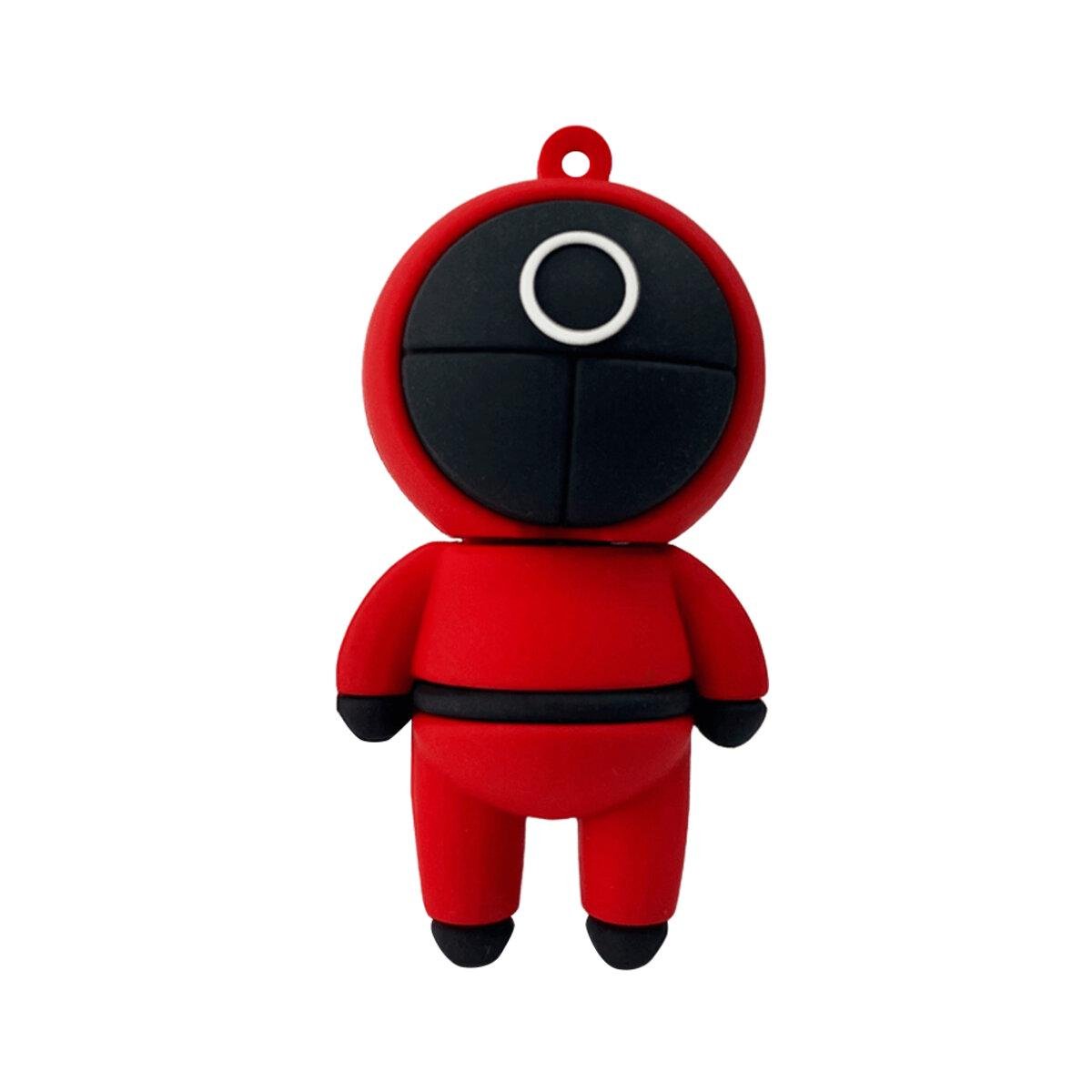 Флеш-пам'ять Wibrand Squid Game 16 GB USB 2.0 Red (WI2.0/SG16R) - фото 1