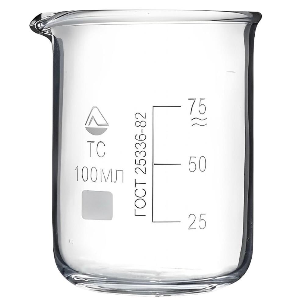 Стакан мерный стеклянный 100 мл (8083)