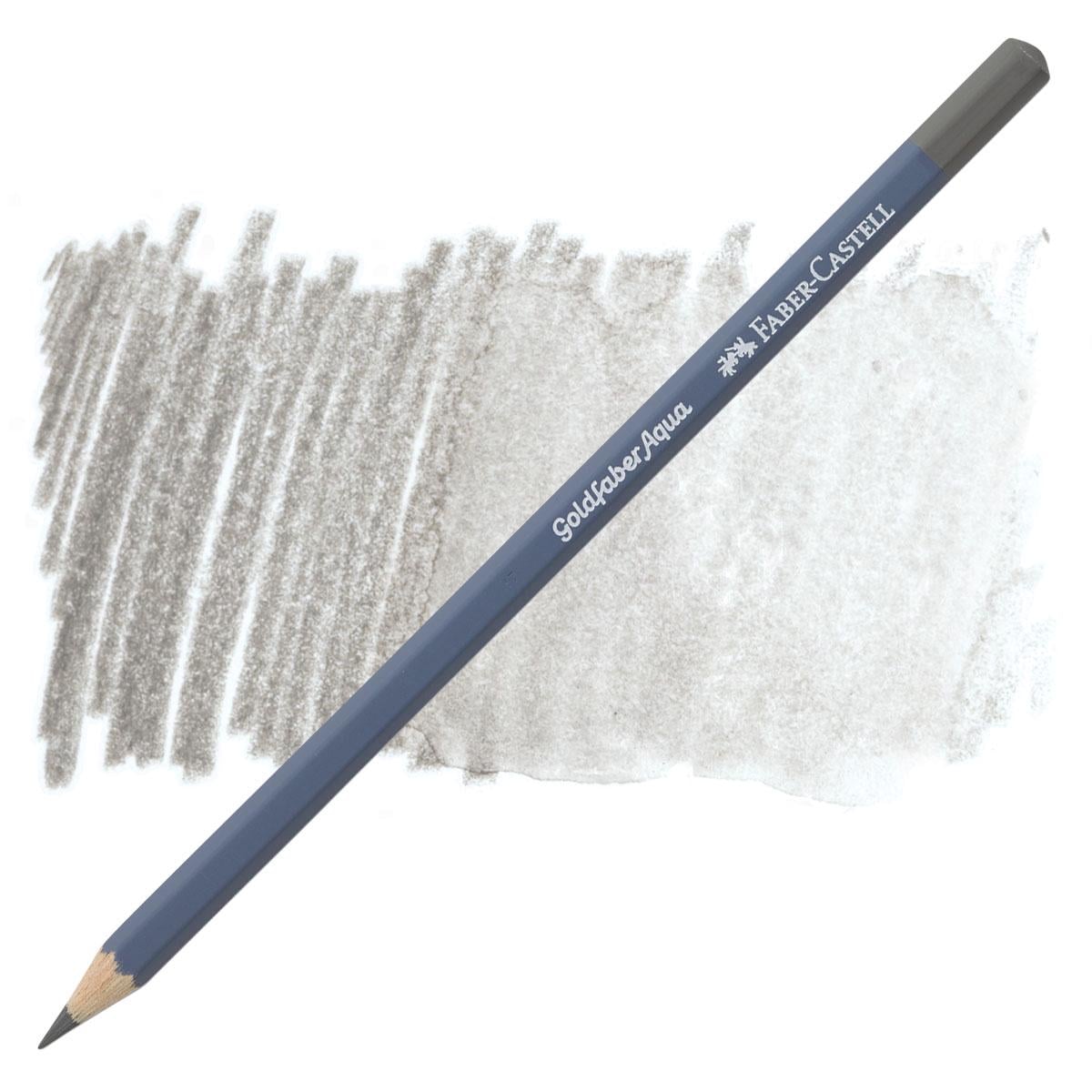 Карандаш акварельный Faber-Castell GoldFaber Aqua 273 Warm Grey IV (114695)