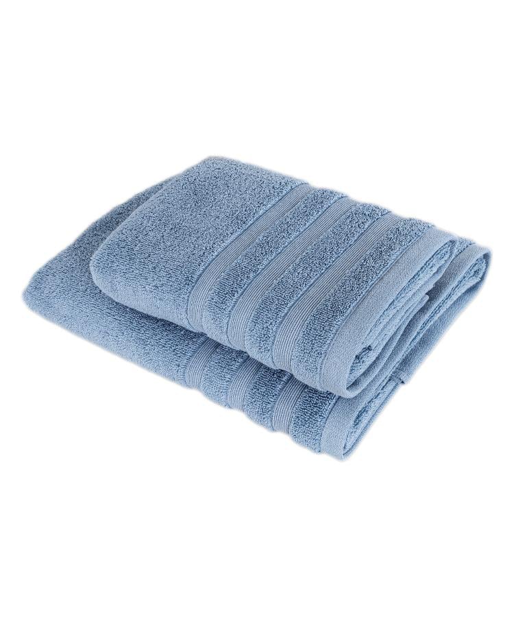 Набор полотенец Maisonette Velora 550 г/м2 50х90/70х125 см Голубой