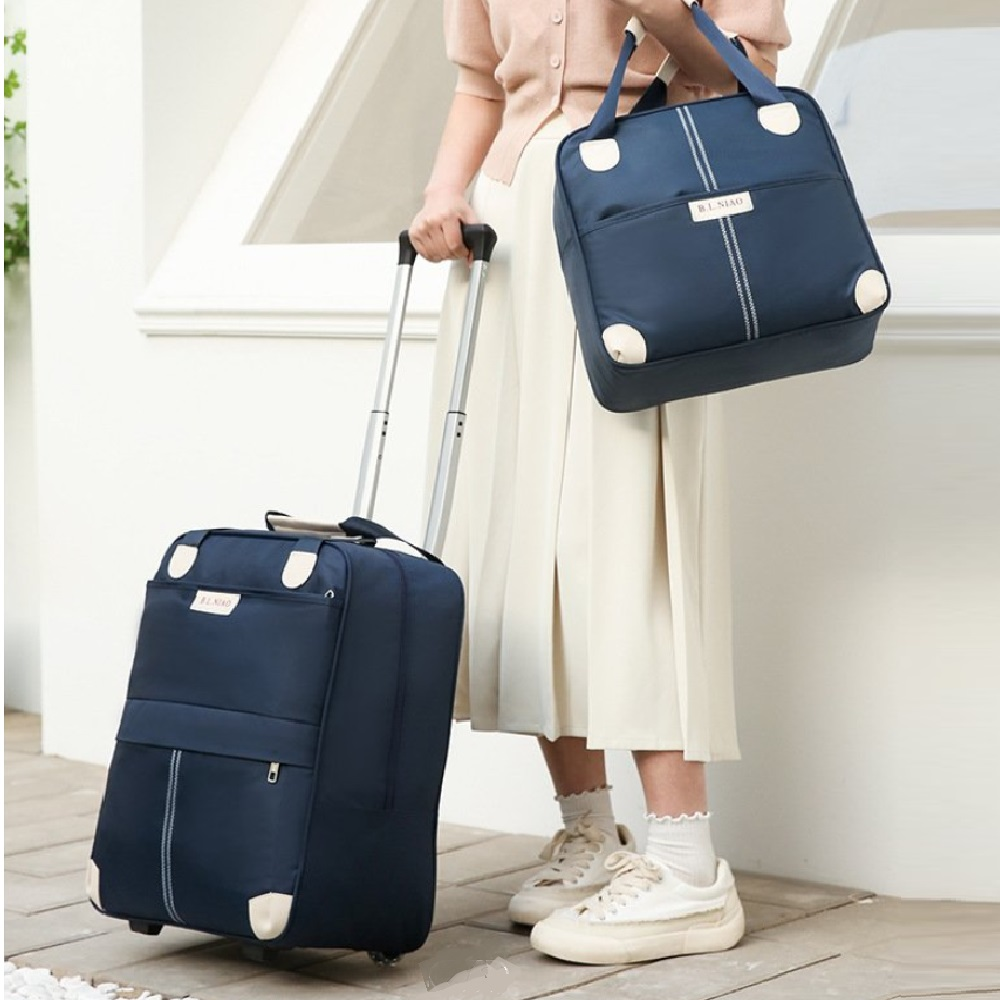 Валіза-сумка Stenson R95587-DB 38x43/31,5x34 см 2 шт. Blue - фото 4 Валіза-сумка Stenson R95587-DB 38x43/31,5x34 см 2 шт. Blue - фото 4