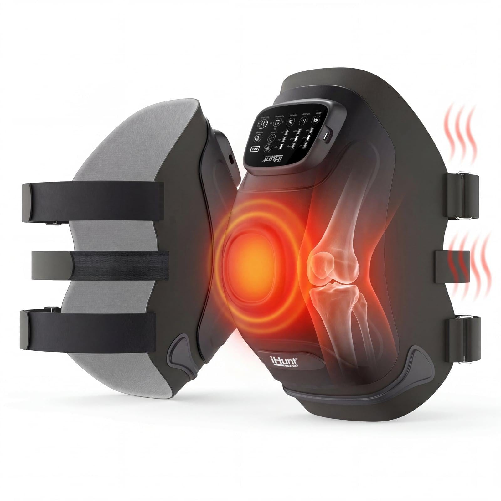 Аппарат для массажа колен iHunt SPA Knee Restore компрессионный массаж/подогрев/3 режима вибрации 5000 мА/ч (35321096) Аппарат для массажа колен iHunt SPA Knee Restore компрессионный массаж/подогрев/3 режима вибрации 5000 мА/ч (35321096)