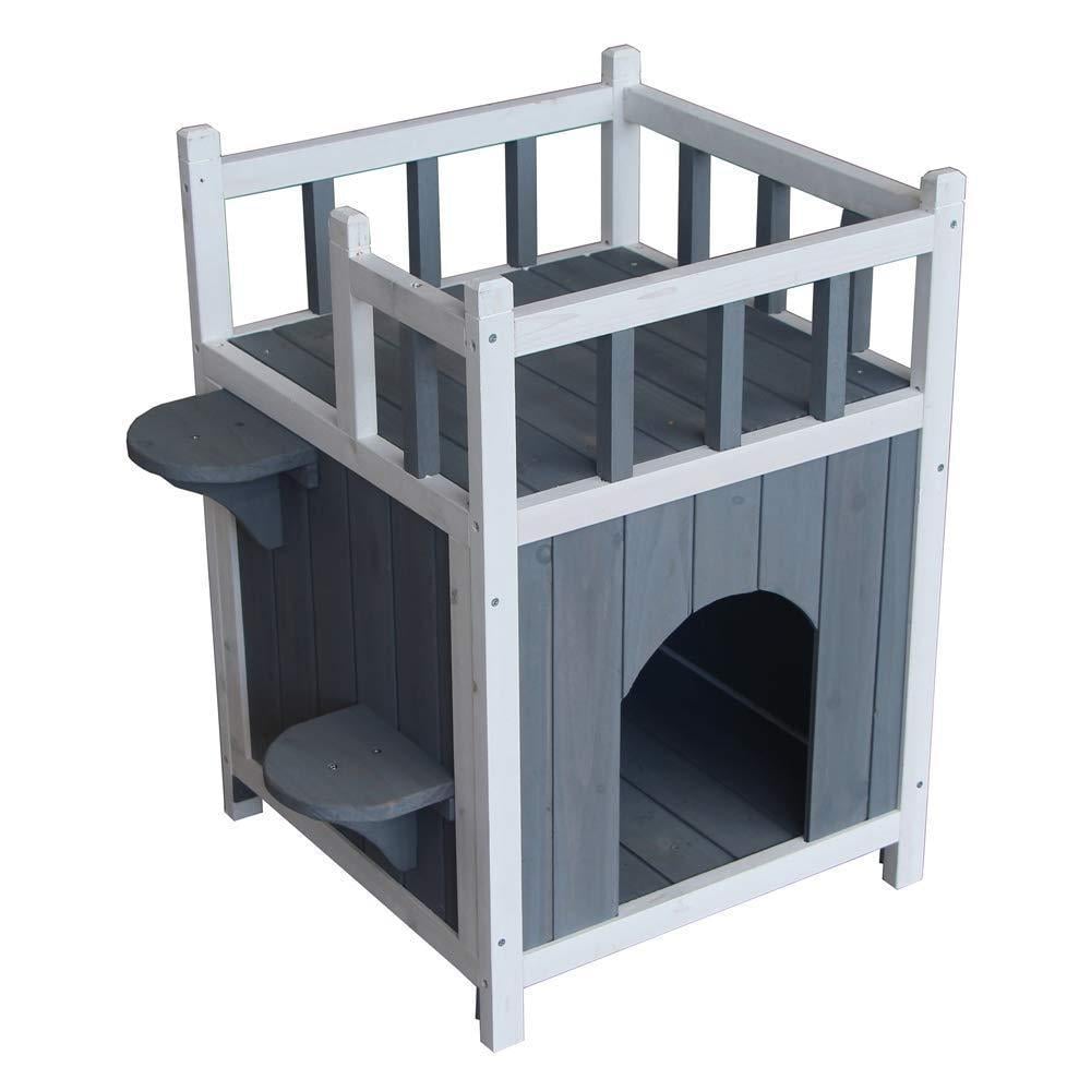 Домик для кошки из дерева Партос Маренго (ДДК-0001597)