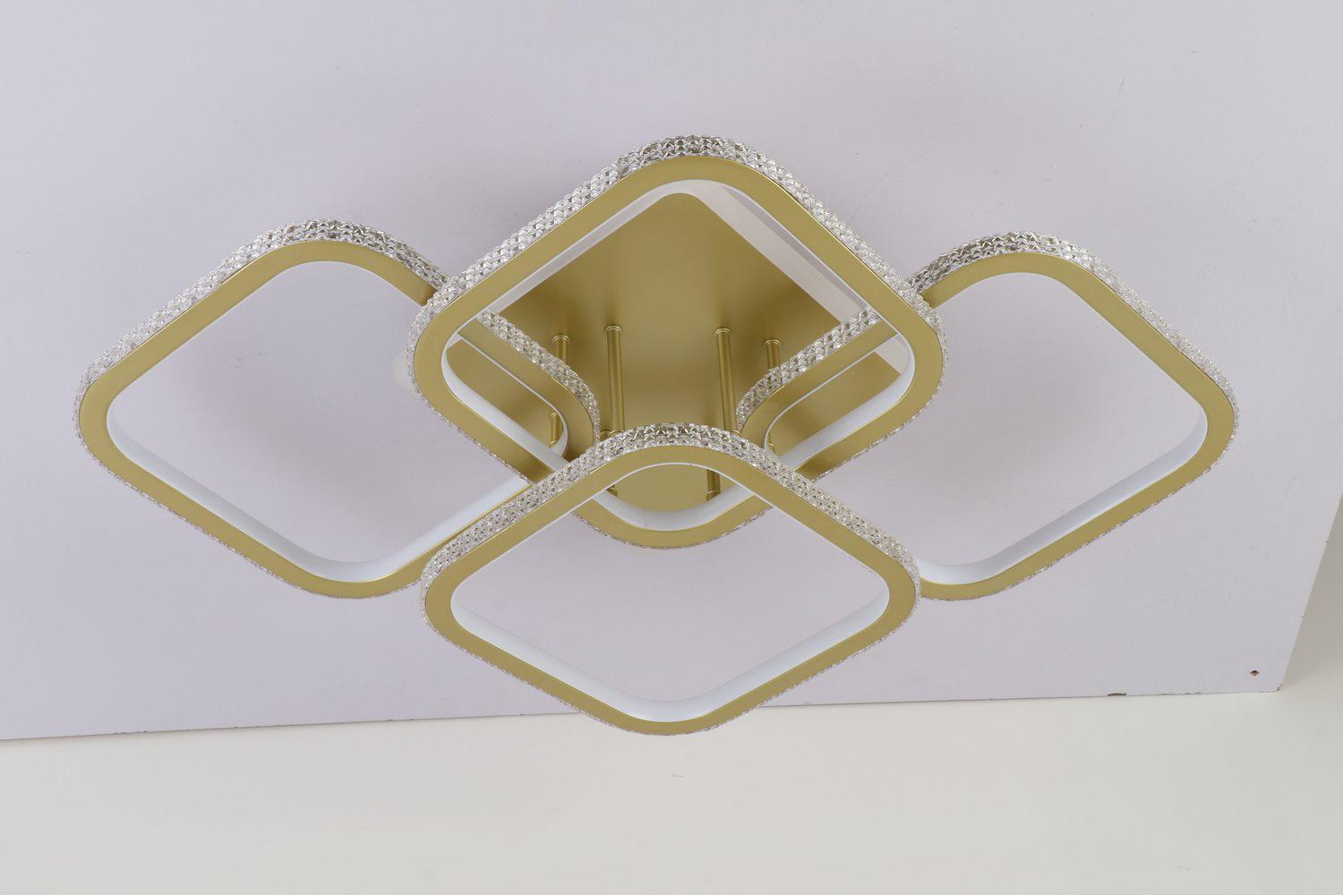 Люстра светодиодная с пультом Valeso V K29139-4+1 GD (000036458) - фото 2 Люстра светодиодная с пультом Valeso V K29139-4+1 GD (000036458) - фото 2