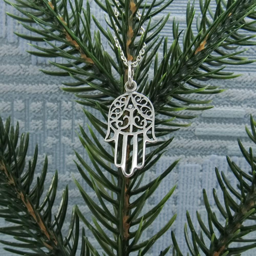 Срібний підвіс Хамса від пристріту (1133860199) - фото 3 Срібний підвіс Хамса від пристріту (1133860199) - фото 3