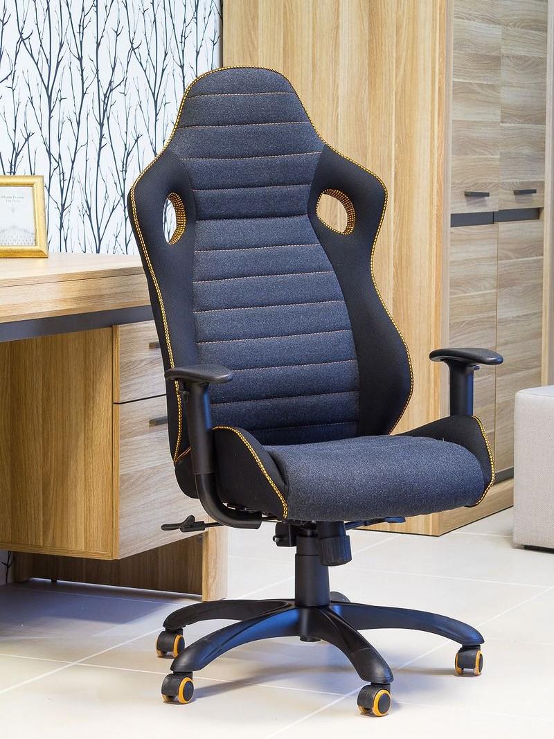 Кресло компьютерное Signal Q-229 геймерское Черный/Серый (OBRQ229SZCHR) - фото 4 Кресло компьютерное Signal Q-229 геймерское Черный/Серый (OBRQ229SZCHR) - фото 4