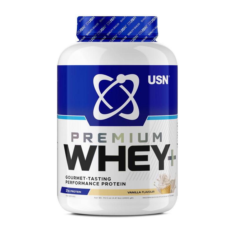 Сывороточный концентрат USN Whey+ Premium Protein 2 кг Шоколад (21992-01)