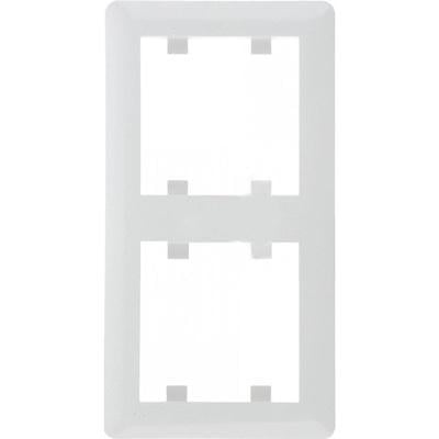 Рамка двойная Hager Lumina-Soul вертикальная Белый (28684682)