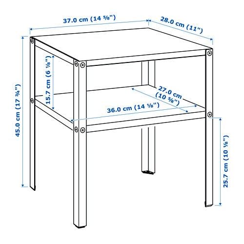 Тумбочка приліжкова IKEA KNARREVIK 303.811.83 - фото 5