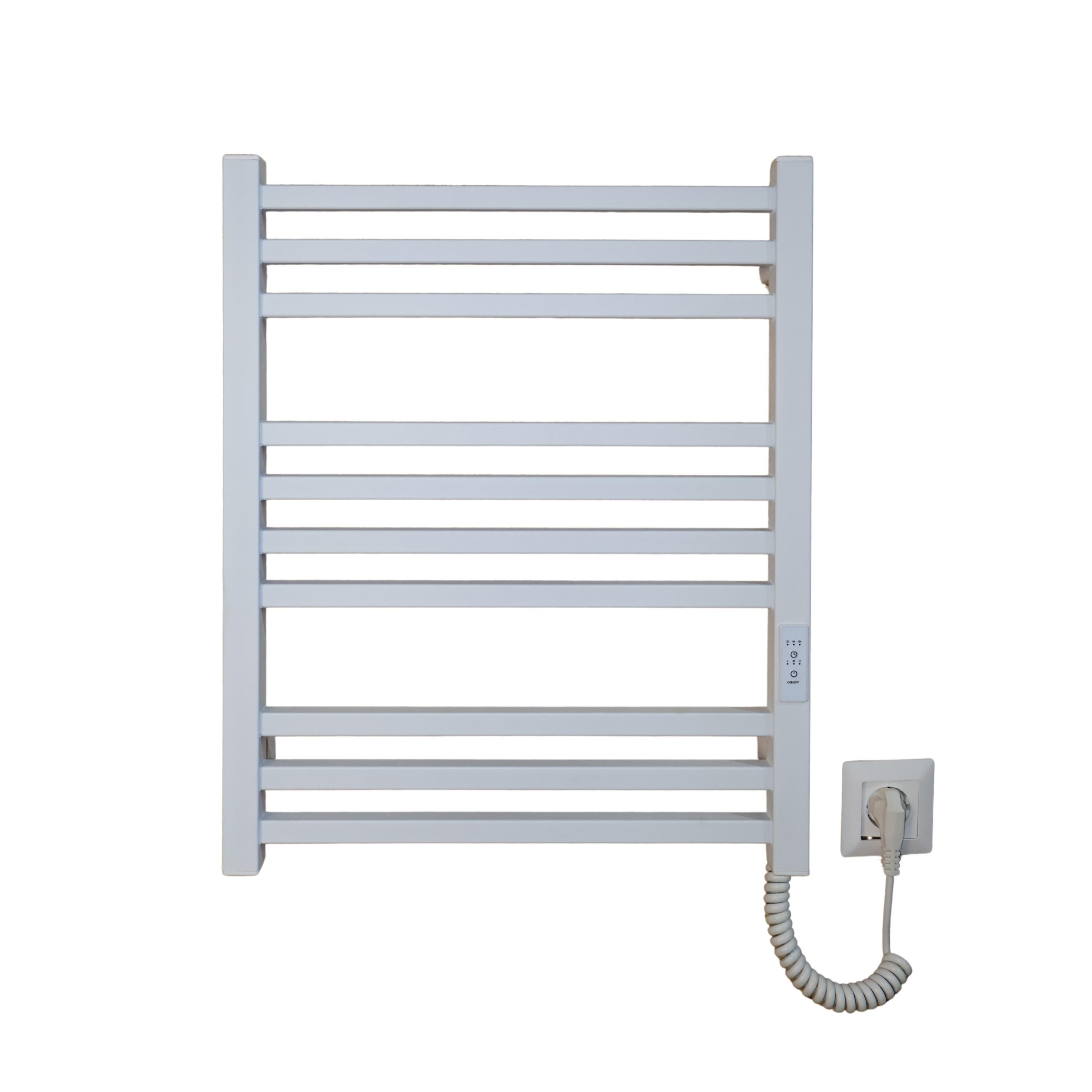 Полотенцесушитель электрический Carino LORENZO с контроллером 590х490 мм Белый матовый (28496618)