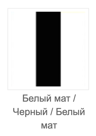 Стенка в гостиную комплект Сama Roco 18 из ламинированной ДСП Белый с черной окантовкой (23226) - фото 3 Стенка в гостиную комплект Сama Roco 18 из ламинированной ДСП Белый с черной окантовкой (23226) - фото 3