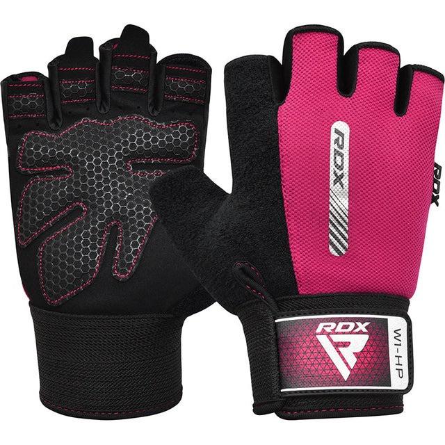 Перчатки для фитнеса RDX W1 Half S Pink (A-013082)