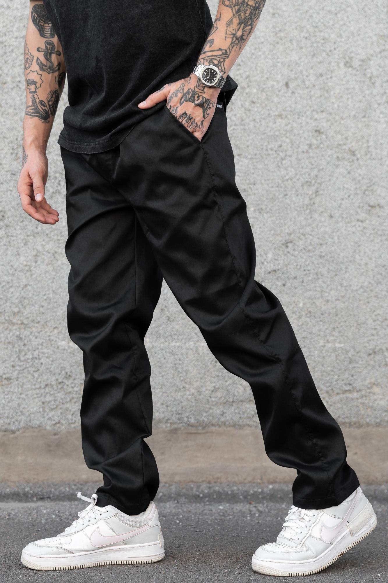 Штани джогери Without Santos трикотажні XXL Black (XXL8056570 8056571)