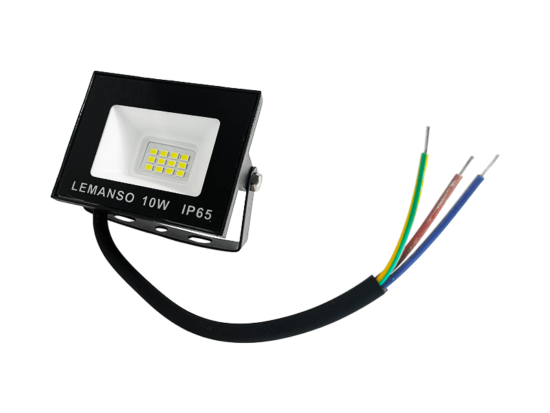 Прожектор світлодіодний Lemanso LMP103-10 Нептун 10W 6500K 600Lm IP65 (8185)