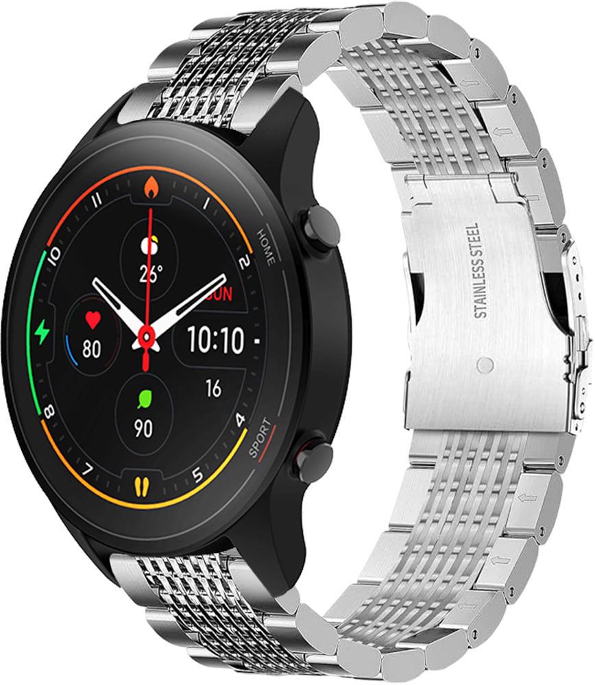 Ремешок металлический Gripix для Xiaomi Mi Watch Silver (42066-59) Ремешок металлический Gripix для Xiaomi Mi Watch Silver (42066-59)
