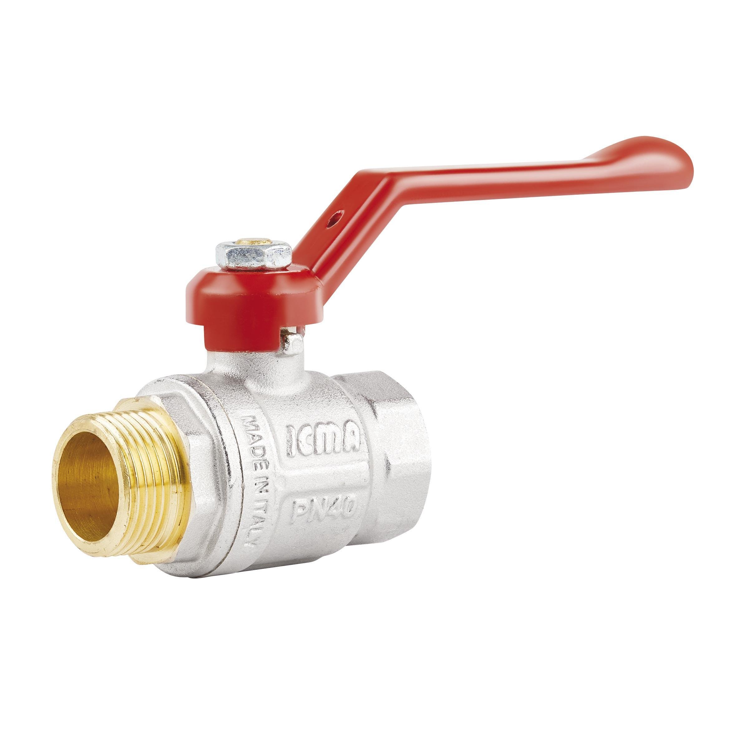 Кран шаровой ICMA 3/4" прямой (№352) Кран шаровой ICMA 3/4" прямой (№352)