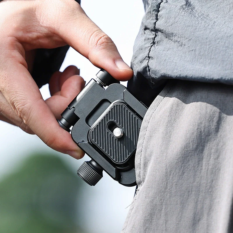 Кронштейн-держатель для камеры Ulanzi UKA08 Camera Foldable L-Bracket 1/4" Black (C023) - фото 14