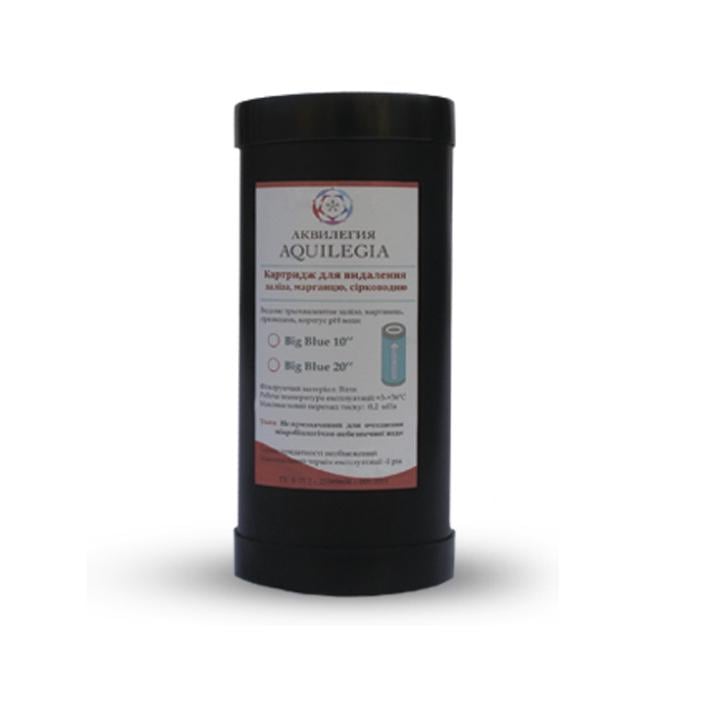 Картридж Аквілегія Big Blue 10" очищає від заліза - фото 1 Картридж Аквілегія Big Blue 10" очищає від заліза - фото 1