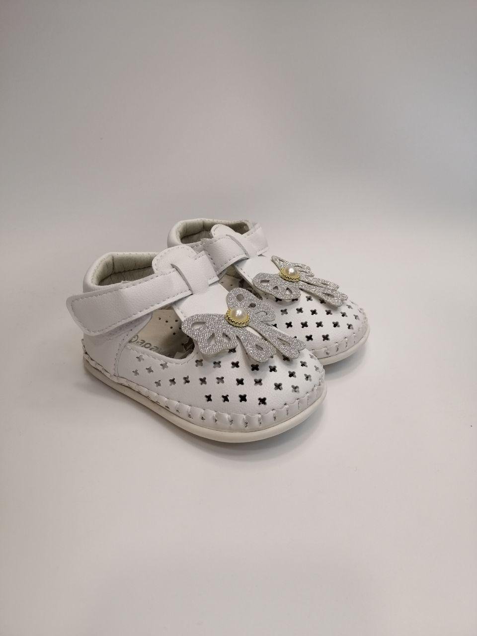 Пинетки для девочки Apawwa р. 20 131 см Белый (40 FC white)