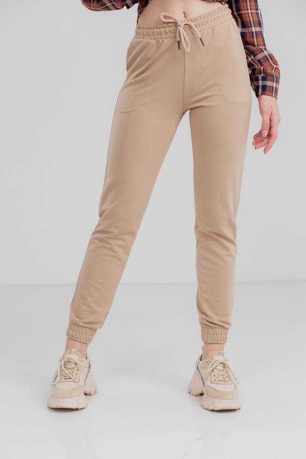 Спортивные штаны женские AKSAN L Бежевый (20.493_beige_46(L))