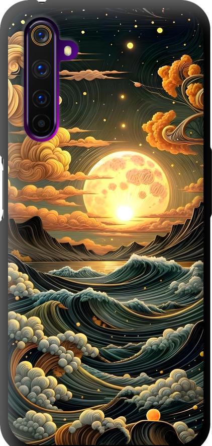 Чохол на Realme 6 Pro Арт хвилі (6332b-1893-42517)